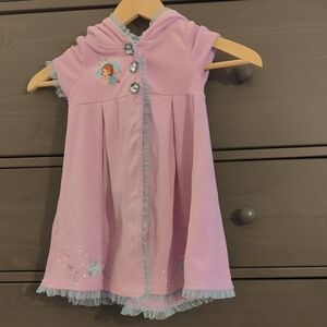 Disney Pink Dress with Embroidered Princess Detail